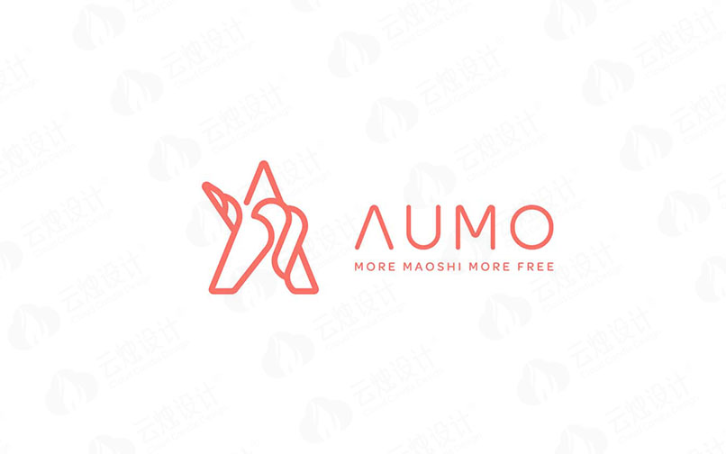 AUMO 品牌logo设计